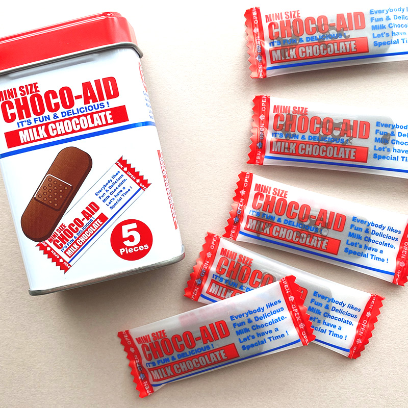 【商品レビュー】CHOCO-AID（チョコエイド）｜絆創膏をイメージしたチョコレートのお菓子